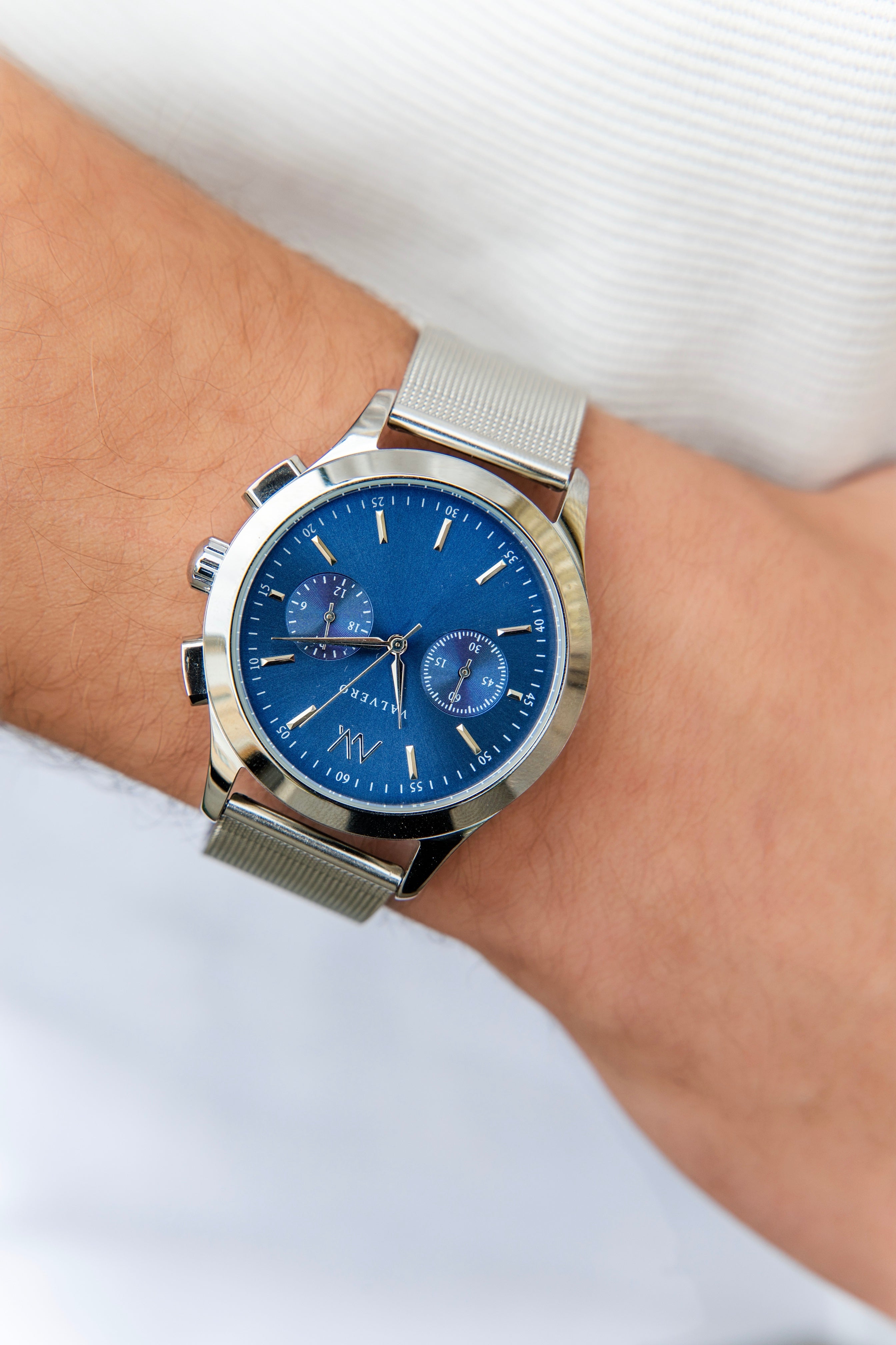Inferno Watch - Sterling Sapphire
