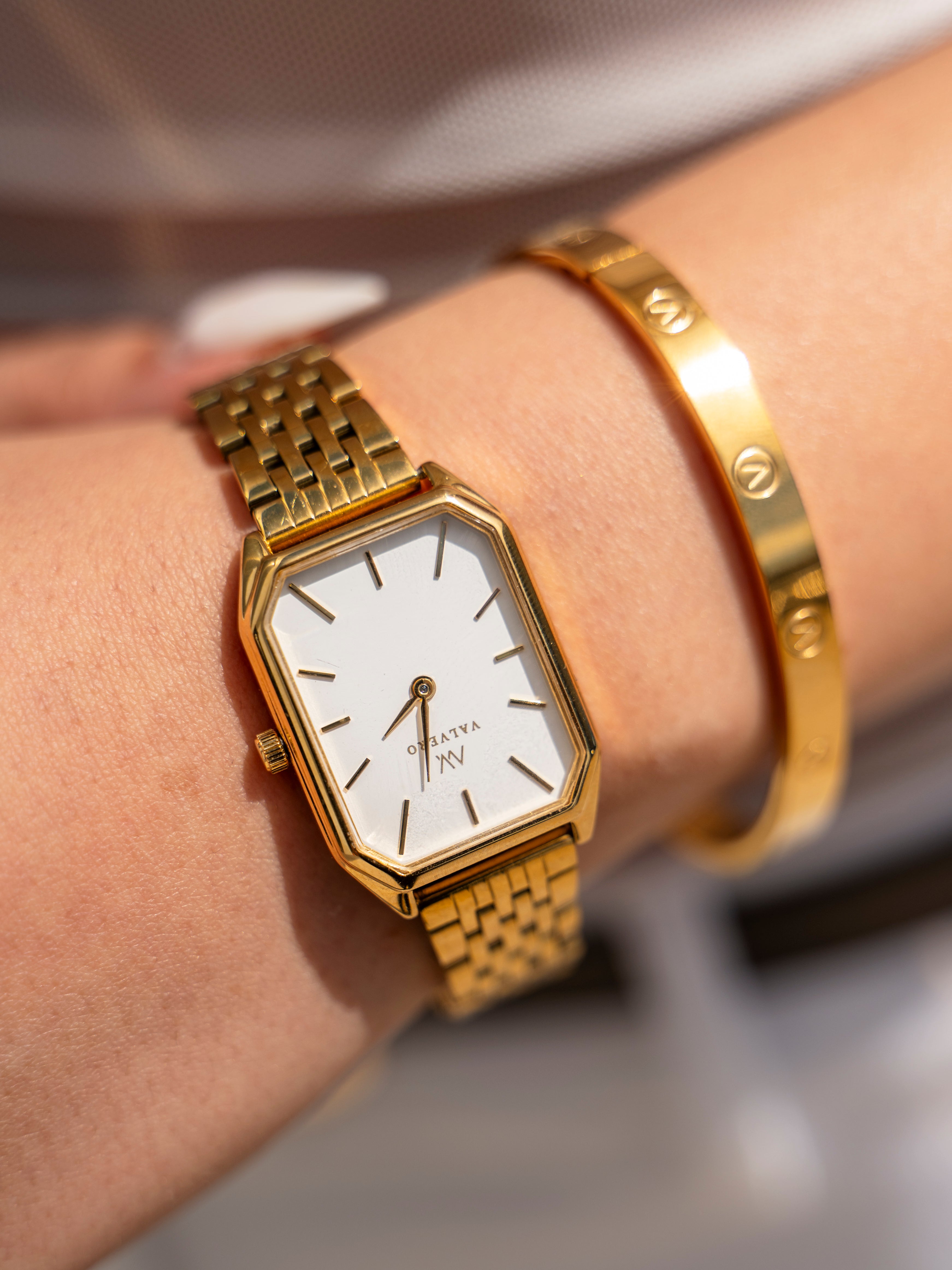 Elliana Watch - Luxe Gold Ivory