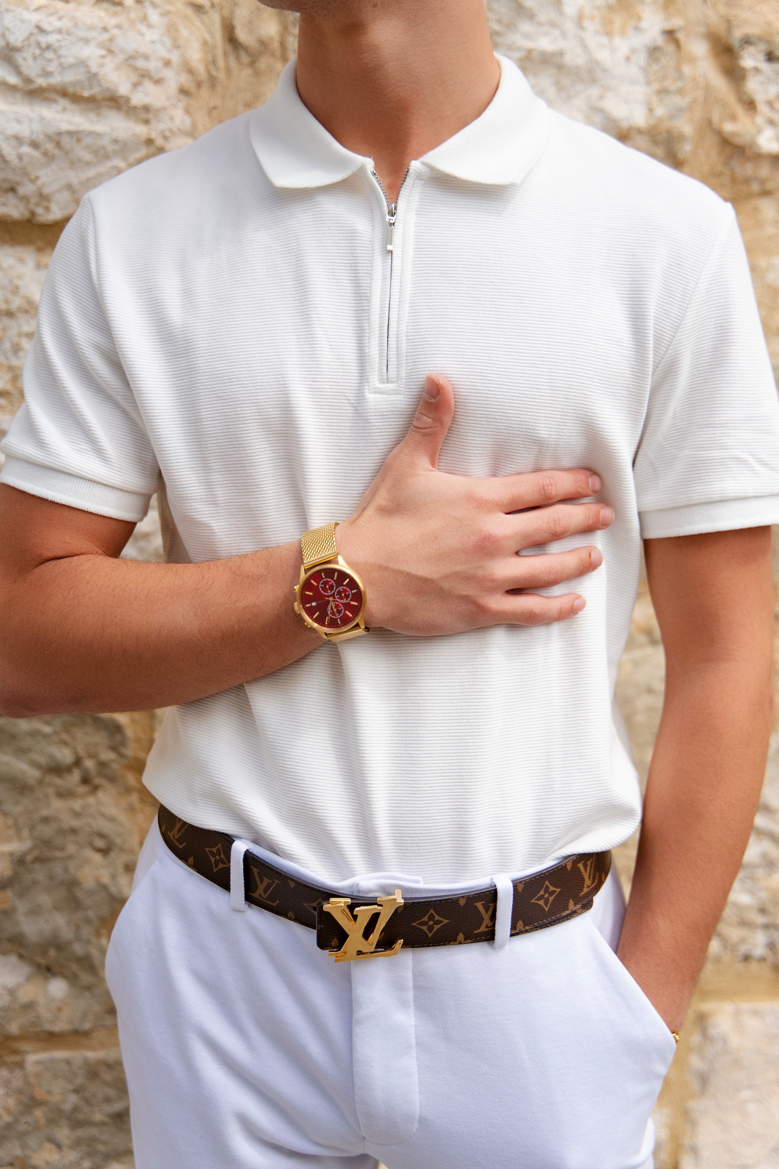 Timeless Set ~ Corso Luxe Gold Rose Watch & Vero Bracelet Luxe Gold