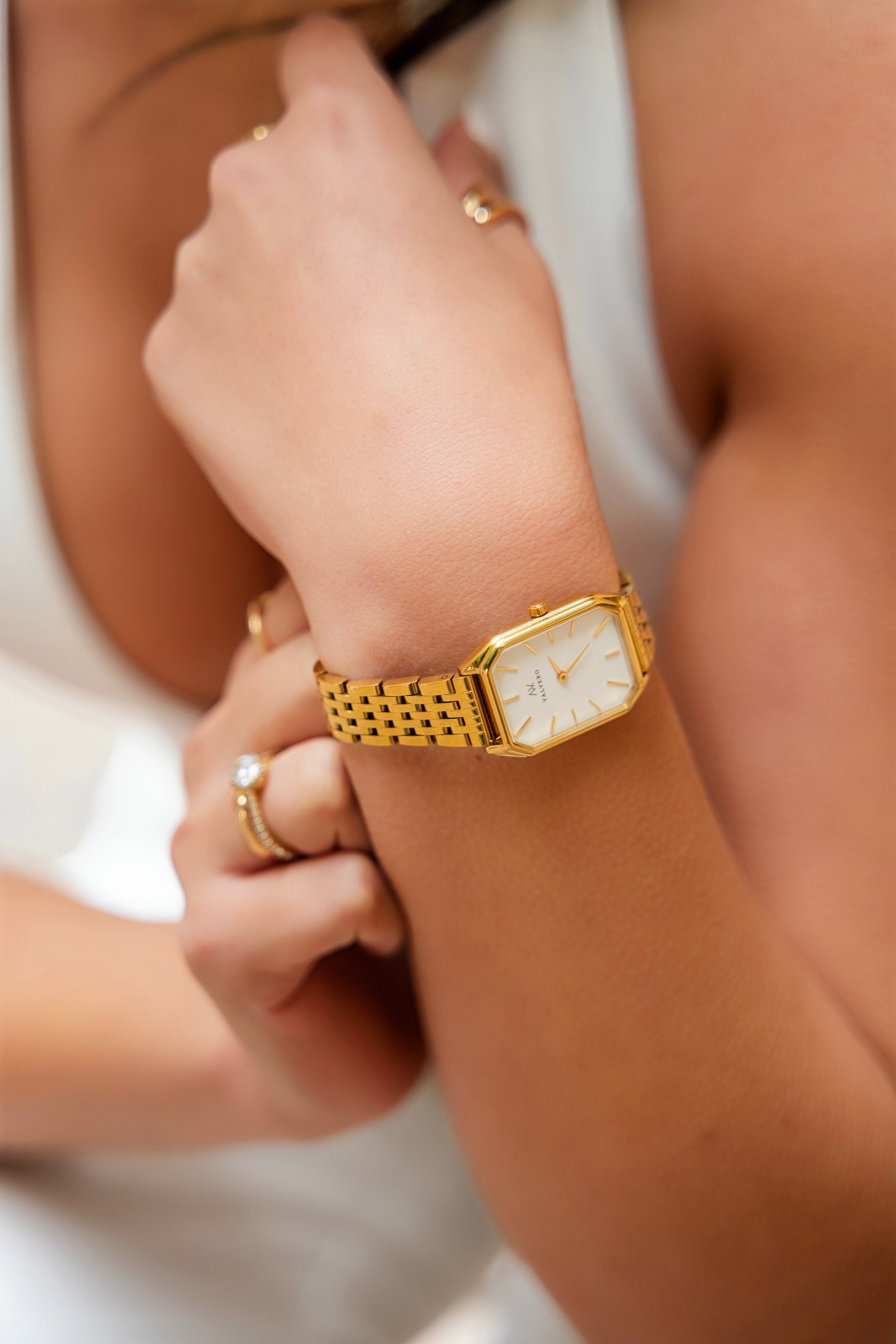 Elliana Watch - Luxe Gold Ivory